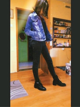 「kicks」｜「アイテム（ジャケット/アウター）」を使った、makiさん（レディース・171cm）の冬コーディネート