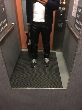 Naoya Satoさん（メンズ・173cm）の秋コーディネート