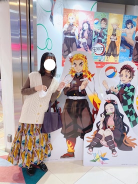 Fumi924さん（レディース・174cm）の秋コーディネート