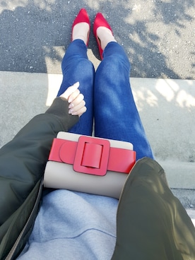 chan.maiさん（レディース・170cm）の春コーディネート