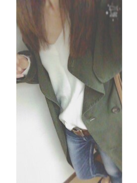 「ドラフトアングリッド」｜「アイテム（トレンチコート）」を使った、ｎｅｎｅ❁さん（レディース・165cm）の秋コーディネート