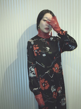 小林布結里さん（レディース・165cm）の冬コーディネート