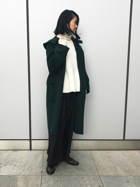 「ASTRAET（アストラット）のアイテム（ジャケット/アウター）」を使った、ryoko kawaiさん（レディース・168cm）の冬コーディネート