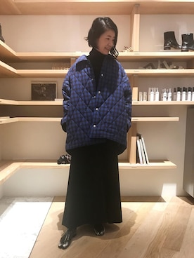 「ASTRAET（アストラット）のアイテム（ジャケット/アウター）」を使った、ryoko kawaiさん（レディース・168cm）の秋コーディネート