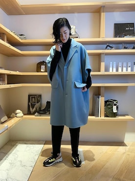 「ASTRAET（アストラット）のアイテム（ジャケット/アウター）」を使った、ryoko kawaiさん（レディース・168cm）の秋コーディネート