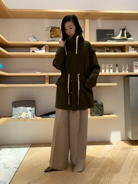 「ASTRAET（アストラット）のアイテム（ジャケット/アウター）」を使った、ryoko kawaiさん（レディース・168cm）の秋コーディネート
