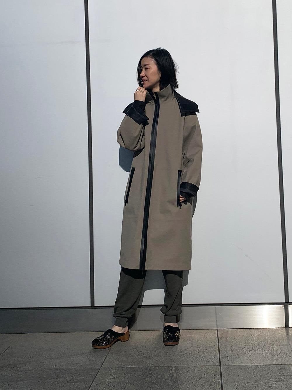 ASTRAET（アストラット）＞ボンディング フーデッドコート†を使った 
