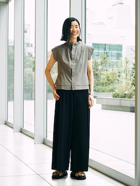 「ベーシック/トラッド」｜ryoko kawaiさん（レディース・168cm）の春コーディネート