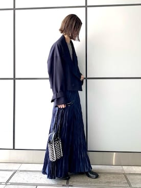 「ASTRAET（アストラット）のアイテム（ジャケット/アウター）」を使った、ryoko kawaiさん（レディース・168cm）の秋コーディネート