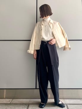 「ASTRAET（アストラット）のアイテム（ジャケット/アウター）」を使った、ryoko kawaiさん（レディース・168cm）の秋コーディネート