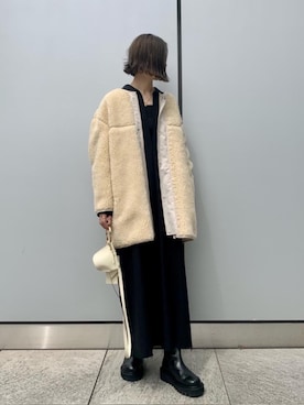 「ASTRAET（アストラット）のアイテム（ジャケット/アウター）」を使った、ryoko kawaiさん（レディース・168cm）の秋コーディネート