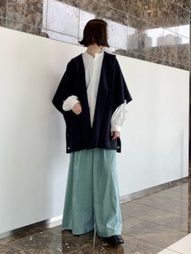 「ASTRAET（アストラット）のアイテム（ジャケット/アウター）」を使った、ryoko kawaiさん（レディース・168cm）の秋コーディネート