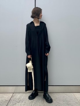 「ASTRAET（アストラット）のアイテム（ワンピース/ドレス）」を使った、ryoko kawaiさん（レディース・168cm）の秋コーディネート