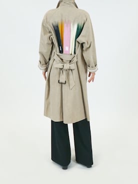 「ペイント」｜「アイテム（その他）」を使った、SCRUMさん（レディース・161cm）の春コーディネート