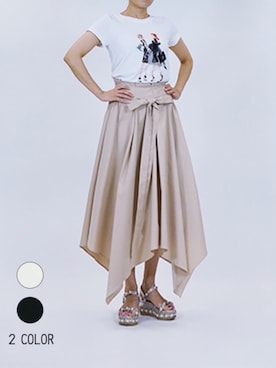 「ガールズ」｜SCRUMさん（レディース・161cm）の夏コーディネート