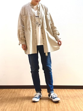 DOUBLE NAME_officialさん（レディース・158cm）の夏コーディネート