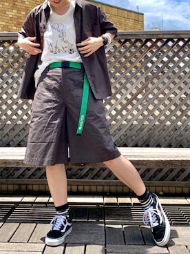 DOUBLE NAME_officialさん（レディース・156cm）の夏コーディネート