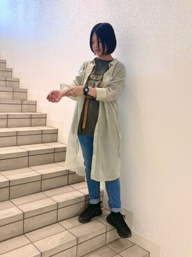 DOUBLE NAME_officialさん（レディース・167cm）の夏コーディネート