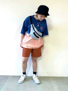 DOUBLE NAME_officialさん（レディース・153cm）の夏コーディネート