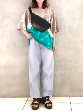 DOUBLE NAME_officialさん（レディース・158cm）の夏コーディネート