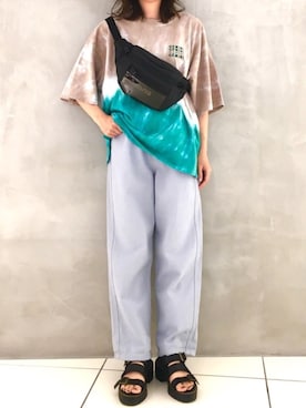 DOUBLE NAME_officialさん（レディース・158cm）の夏コーディネート