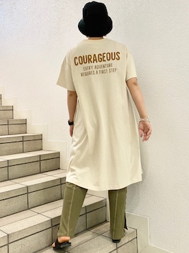 DOUBLE NAME_officialさん（レディース・155cm）の夏コーディネート