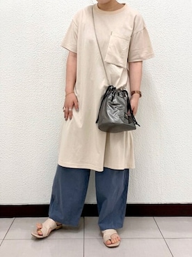 DOUBLE NAME_officialさん（レディース・157cm）の夏コーディネート