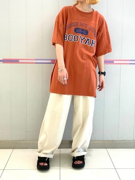 DOUBLE NAME_officialさん（レディース・157cm）の夏コーディネート