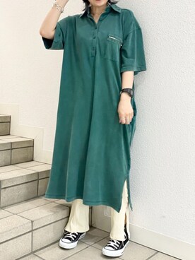 DOUBLE NAME_officialさん（レディース・158cm）の夏コーディネート