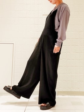 「DOUBLE NAME（ダブルネーム）のアイテム（シューズ）」を使った、DOUBLE NAME_officialさん（レディース・156cm）の夏コーディネート