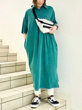 DOUBLE NAME_officialさん（レディース・158cm）の夏コーディネート