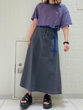 DOUBLE NAME_officialさん（レディース・157cm）の夏コーディネート