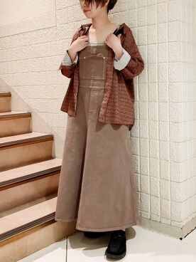 DOUBLE NAME_officialさん（レディース・158cm）の秋コーディネート