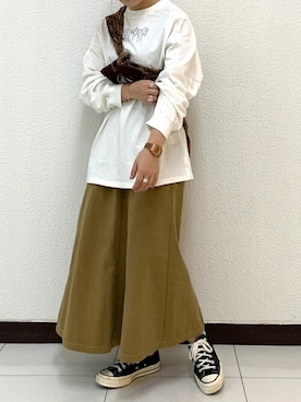 DOUBLE NAME_officialさん(レディース・157cm)の秋コーディネート