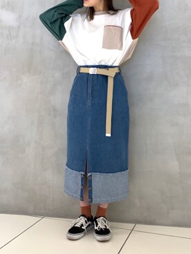 DOUBLE NAME_officialさん（レディース・157cm）の秋コーディネート