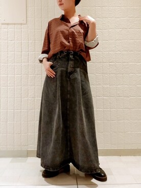 DOUBLE NAME_officialさん（レディース・158cm）の秋コーディネート