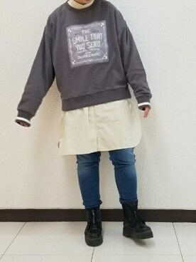 DOUBLE NAME_officialさん（レディース・157cm）の秋コーディネート