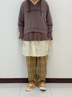 DOUBLE NAME_officialさん（レディース・165cm）の秋コーディネート