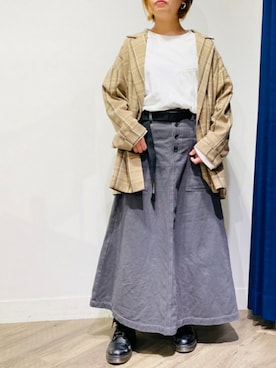 DOUBLE NAME_officialさん（レディース・158cm）の秋コーディネート