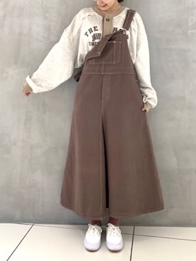 DOUBLE NAME_officialさん（レディース・157cm）の秋コーディネート