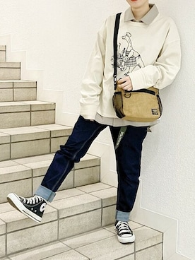 DOUBLE NAME_officialさん（レディース・148cm）の秋コーディネート