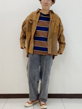 DOUBLE NAME_officialさん（レディース・158cm）の秋コーディネート