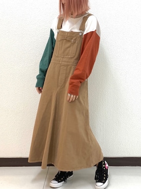 DOUBLE NAME_officialさん（レディース・158cm）の秋コーディネート