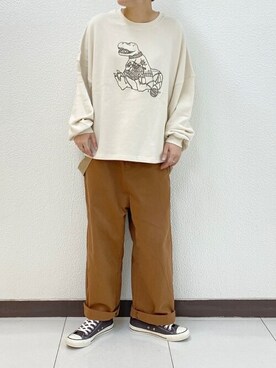 DOUBLE NAME_officialさん（レディース・165cm）の秋コーディネート