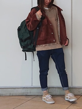 DOUBLE NAME_officialさん（レディース・158cm）の秋コーディネート