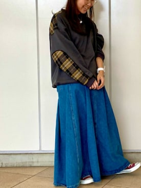 DOUBLE NAME_officialさん（レディース・158cm）の秋コーディネート