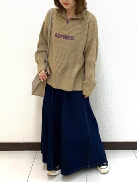 DOUBLE NAME_officialさん（レディース・157cm）の秋コーディネート