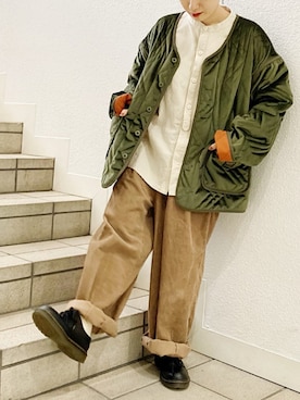 DOUBLE NAME_officialさん（レディース・158cm）の秋コーディネート