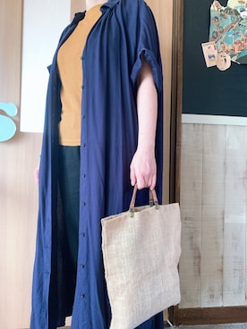 「ESTACOT（エスタコット）のアイテム」を使った、ojyaさん（レディース・153cm）の夏コーディネート