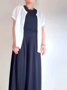 「OZOC（オゾック）のアイテム（シャツ/ブラウス）」を使った、ojyaさん（レディース・153cm）の秋コーディネート